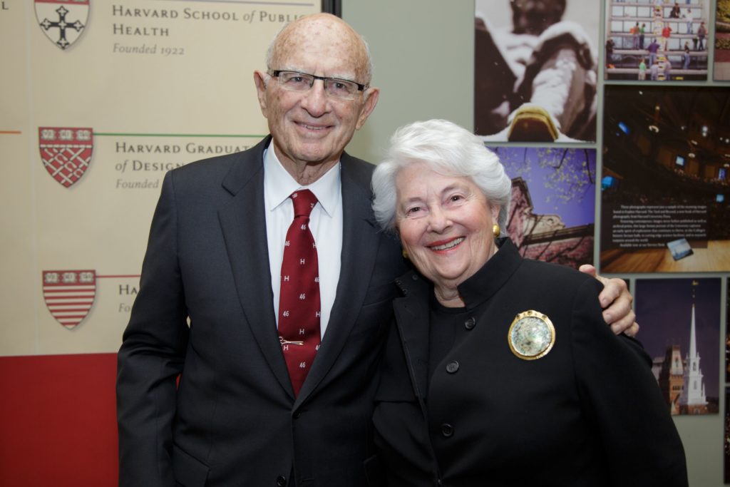 Richard A. Smith and Susan F. Smith, Co-Founders of the Smith Family Foundation at Harvard in 2013